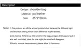 MQTIME  -  Soft PU Leather Women Messenger Bag Casual Ladies Shoulder Crossbody Bag Female Vintage Rivet Handbag Black bolsa feminina