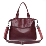 MQTIME  -  Luxury Shopping Handbags Female Shoulder Bags Designer PU Leather Crossbody Bags for Women Large Capacity Messenger Bag Totes