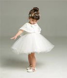  MQTIME  -  New Summer 0-24M Infant Baby Girls White Lace Princess Dress Baptism Dresses Baby Birthday Wedding Party Evening Dress