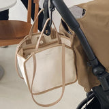 MQTIME  -  Diaper Bags Korean Mom Canvas Bag Multifunction Lunch Bag Fashion Messenger Bag With Packet