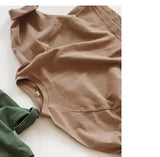 MQTIME  -  Baby Boys Girls Pure Color T-shirt Tops Autumn Baby Boys Girls Long Sleeve Cotton Pullover T-shirt Children Clothing