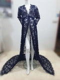 MQTIME  -  White Sexy Maternity Photography Dresses Lace Fancy Pregnancy Shoot Dress Long Women Maxi Maternity Gown For Pregnant Photo Prop
