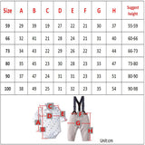 MQTIME  -  Baby Boy Gentleman Romper Clothes Set with Bow Hat Cotton Spring Fall Toddler Kids Printed Bodysuit Dress Infant Outfit Suit