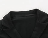 MQTIME  -  3Piece Spring Fall Newborn Baby Boy Clothes Fashion Gentleman Suit Black Infant Coat+White Shirt+Pants Kids Clothing Set BC2038