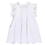 MQTIME  -  Korean Style Casual Fashion Clothes Summer Infant Girls Cotton Linen Dress Kids Party Dresses Newborn Baby Girls Princess Dress