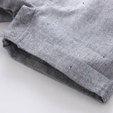 MQTIME  -  Baby Boy Summer Formal Clothes Set Bow Wedding Birthday Boys Overall Suit White Romper Shirt Toddler Gentleman Outfit