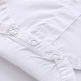 MQTIME  -  Baby Boy Summer Formal Clothes Set Bow Wedding Birthday Boys Overall Suit White Romper Shirt Toddler Gentleman Outfit