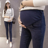 Mqtime M-3XL Maternity Jeans for Pregnant Women Pregnant Pants Elastic Pregnancy Clothes Spring 2019 New Slim Maternity Pant Plus Size