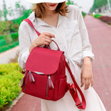 MQTIME  -  Fashion Oxford Backpack Women Large Capacity Teenager School Bag Travel Waterproof Big Rucksack Shopping Casual Lady Knapsack