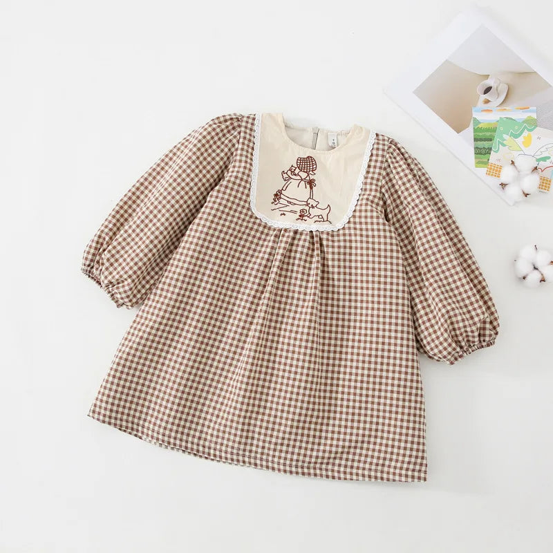 MQTIME - Winter Kids Clothes Thicekn Girls Dresses Floral Dress for Gi mqtime MQTIME - Winter Kids Clothes Thicekn Girls Dresses Floral Dress for Gi mqtime