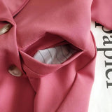 MQTIME  -  Fashion Girl Boy Formal Clothes Set Suit Jacket+Pant 2PCS Toddler Baby High Quality Suit Blazer Jacket Thick Korean Baby Clothes