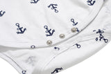 MQTIME  -  Boy Clothing Outfits Anchor Print Suit Baby Party Short Bow Hat Suit Birthday Dress Infant Boy Kid 3 6 9 12 18 24 Months