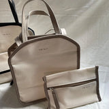 MQTIME  -  Diaper Bags Korean Mom Canvas Bag Multifunction Lunch Bag Fashion Messenger Bag With Packet