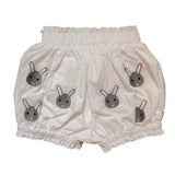 MQTIME  -  Summer Baby Set Long-sleeved Romper Top Shorts Pure Handmade Embroidered Cartoon Animals High-quality Fabric Physical Texture