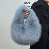 MQTIME  - Myleah Faux Fur Handbag