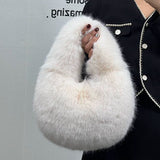 MQTIME  - Myleah Faux Fur Handbag