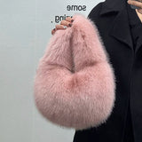 MQTIME  - Myleah Faux Fur Handbag