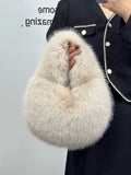 MQTIME  - Myleah Faux Fur Handbag