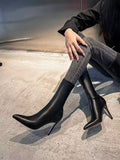 MQTIME  - Keara Pointed Toe Ankle Boots