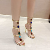 MQTIME  - Nitara Gemstone Strappy Heels
