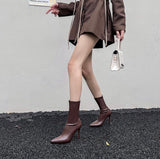 MQTIME  - Keara Pointed Toe Ankle Boots