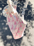 MQTIME  -  Harajuku Pink Handbag Women Retro Fairycore Aesthetic Heart Large Capacity Tote Bag Female Vintage Cute Shoulder Bag Y2k