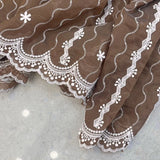 MQTIME  -  Korean Korean Casual Crochet Geometric Print A-LINE Mid-length Fashion Skirts
