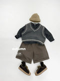 MQTIME  -  Toddler Boys Vest Versatile Sleeveless Contrast Thicken Warm Kids Baby Girls Waistcoat New Winter Little Boys Vest
