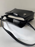 Mqtime Fashion Patent leather lady Sling bag PU Leather Women phone Crossbody Bag small Ladies flap Shoulder Messenger Bag bolsas red