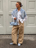 MQTIME  -  Paisley Print Fringe Scarf Women Soft Knit Large Shawl Wrap Tassel Light Blue Bandana Lady Autumn Fashion Casual Scarves