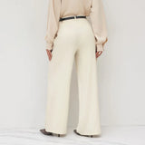 MQTIME  -  Loose Suit Pants Wide Leg Pants Autumn and Winter New Low-rise Straight Pants Elegant Commuting Trousers for Women