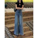 MQTIME  -  Baggy Jeans Y2k Women's Pants Skinny Jeans Woman High Waist Pants Women's Spring Clothes American Vintage Coquette Jean Clothing