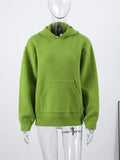  MQTIME  -  New Hooded Pockets Sweater For Women Elegant Long Sleeve Knitted Pullovers 2026 Autumn Cozy Casual Lady Jumper Street Chic Tops