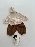  MQTIME  -  Autumn New Children Long Sleeve Sweatshirt Solid Boys Girls Cotton Loose Pullover Kids Casual Pocket Tops Baby Clothes