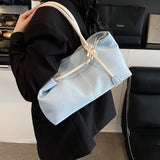 MQTIME  -  Spring Fashion Casual Denim Underarm Bag Large Capacity Versatile Commuting Shoulder Handbag for Women