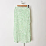  MQTIME  -  Price Women's Countryside Style Floral Wrap Skirt