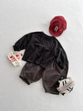  MQTIME  -  Autumn New Children Long Sleeve T Shirts Solid Boys Girls Casual Tee Kids Bottoming Shirts Toddler Cotton Tops Baby Clothes