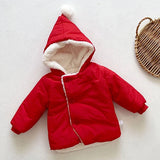 MQTIME  -  Winter Infant Baby Girls Thicken Warm Jacket Coat Newborn Baby Girls Plush Cardigan Coat Children Thicken Warm Clothes