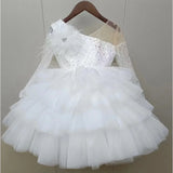 MQTIME Gorgeous Baby Girl Dress for Girls Elegant Birthday Party Dress Girl Dress Baby Girls Clothes for Opening Ceremony Prom Dress