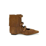 MQTIME  -  Bohemia Women's Shoes Retro Hollowed Out Summer Boots for Woman Exquisite Square Head Ankle Boots Designer Shoes Botas Feminina