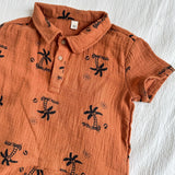 MQTIME  -  Summer New Children Short Sleeve Clothes Set Boys Girls Lapel T Shirts + Shorts 2pcs Suit Kids Cotton Yarn Casual Outfits
