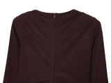  MQTIME  -  New Women Fashion Dress Elegant Long Dresses V neck Ruched Chic Bodycon Dresses For Women Long Sleeve Evening Party Dress ﻿