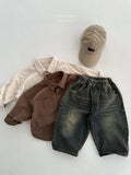  MQTIME  -  Autumn New Children Denim Trousers Fashion Girls Casual Pants Boys Vintage Versatile Jeans Kids Harem Pants Baby Clothes