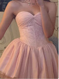 MQTIME  -  Sweet Pink Gentle Tube Top Dress Women 2025 New Summer Senior Sense Atmosphere Light Luxury Birthday Party Princess Dress Girls