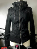  MQTIME  -  Vintage Gothic Harajuku Stand Neck Coat Women's Zipper Fashion Subculture Jacket Casual High Street Grunge Y2k Clothing New
