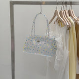  MQTIME  -  Fashion Transparent Pvc Dot Women Handbags Designer Swee tJelly Bag Lovely Summer Bag Cute Flap Square Bags