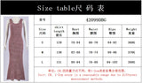  MQTIME  -  Summer New Cross-border Special Supply Slim Striped Sleeveless European and American Fishtail Dress Cw69163