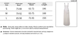 MQTIME  -  Metal Buckle Sheer Mesh Bodysuits Patchwork Maxi Party Dress Women Elegant V Neck Spaghetti Straps Backless Birthday Long Robe