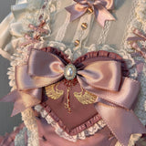 MQTIME  -  Pink Bra Shirt Skirt Lolita Cute Sweet Girl Lace Princess Dress Young Girls Birthday Lolita Tutu Dress Flower Party Dress