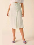  MQTIME  -  Price Women's Countryside Style Floral Wrap Skirt